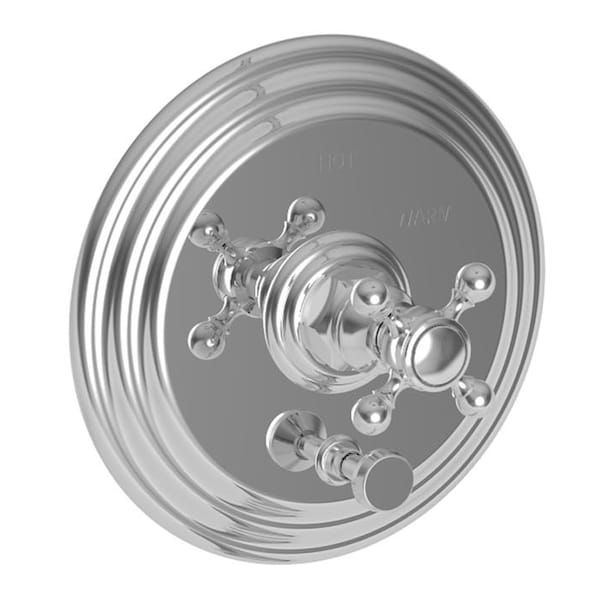 Newport Brass Balanced Tub & Shower Diverter Plate W/ Handle in Forever Brass (Pvd) 5-922BP/01 - main